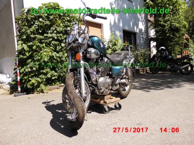 Yamaha_XV535_Virago_2YL_gruen_CRASH_Sissy-Bar_mit_Gepaecktraeger_-_Teile_Ersatzteile_parts_spares_spare-parts_wie_3BR_XV125_5AJ_XV250_3LS_XV750-3.jpg
